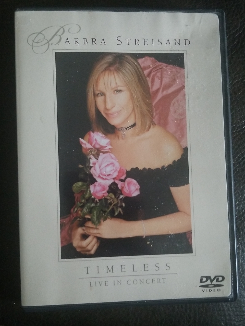 Barbra Streisand Timeless Live in Concert DVD - Pink & Black